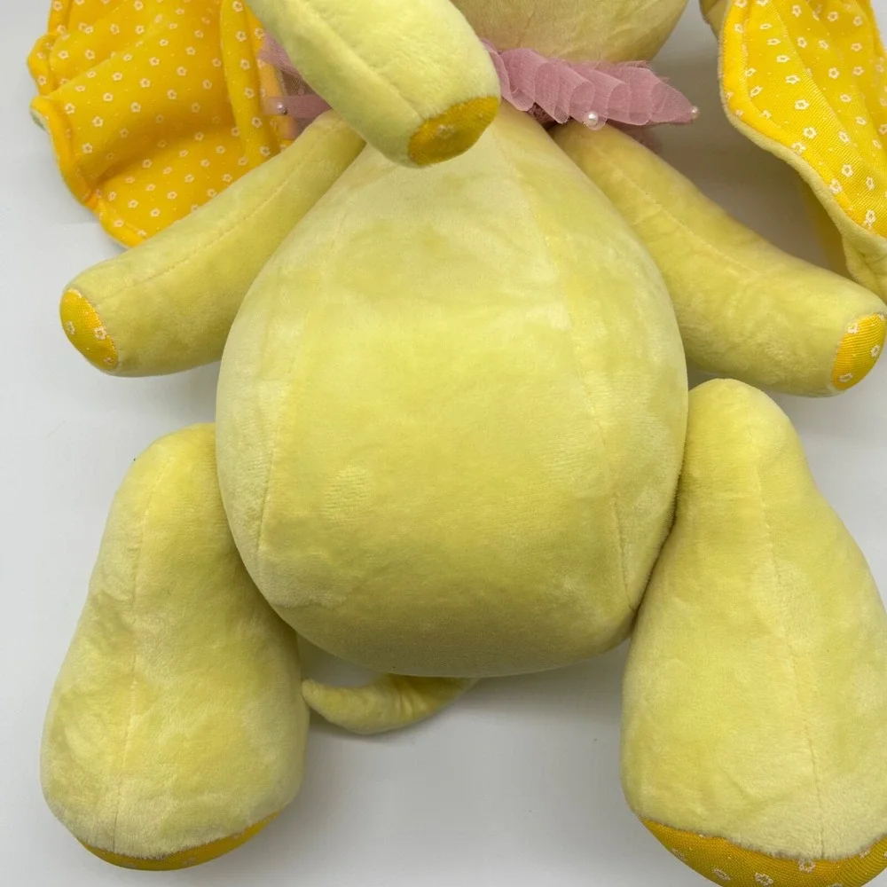 Mark Roberts Sitting Elephant Plush Yellow 16-19